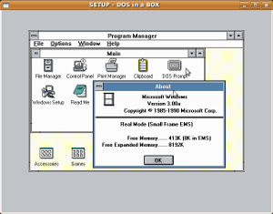 DosEmu Win3300