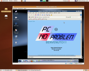VirtualBox Mepis konq300