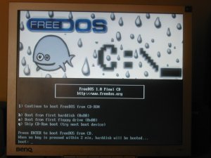 FreeDos Boot300
