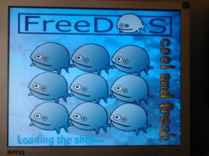 FreeDos splash300