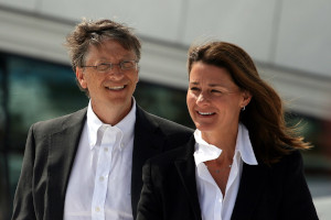 Gates Bill Melinda Gates 2009 06 03 Kjetil Ree CC 300