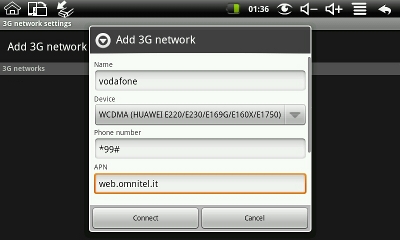 3G config