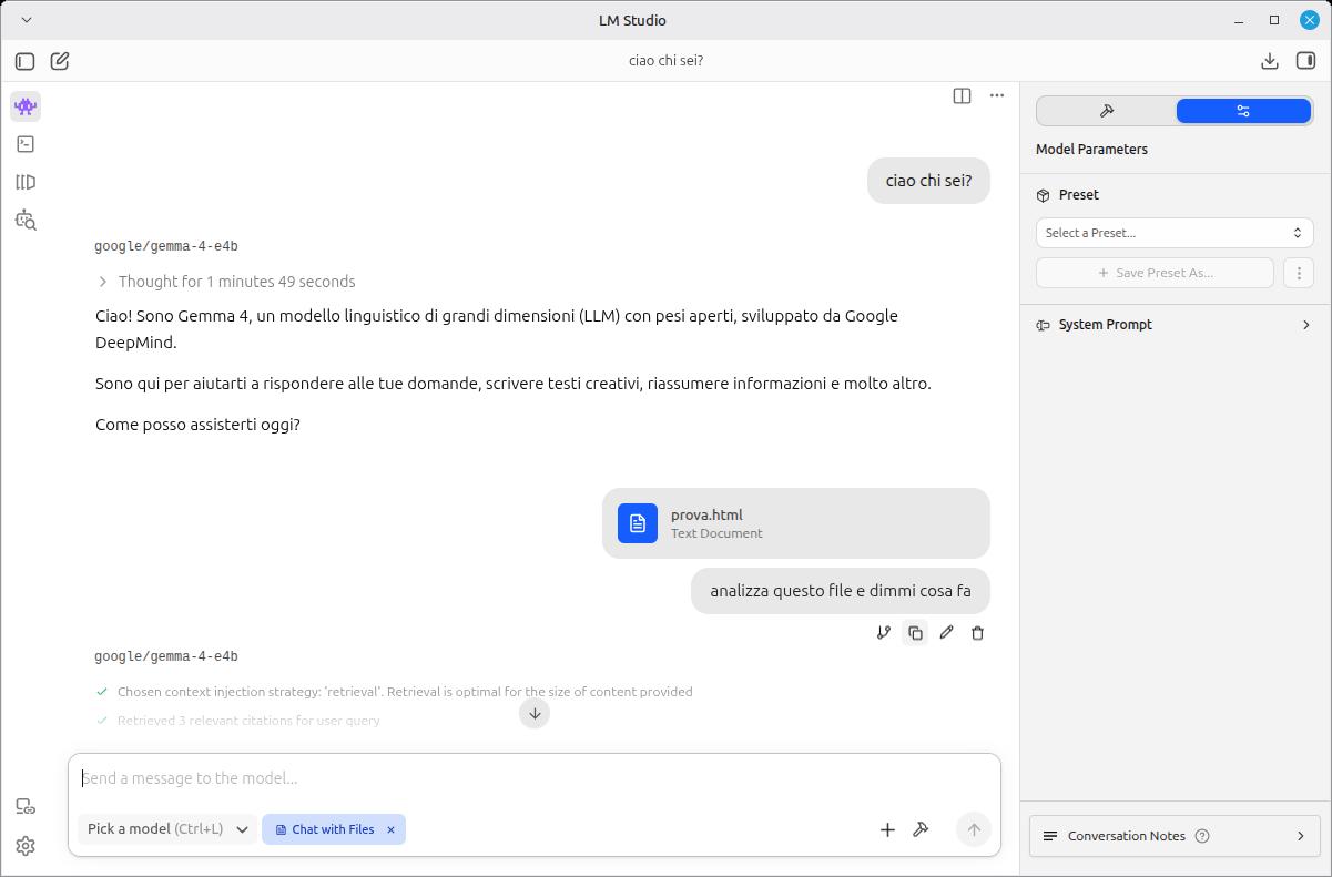 LM Studio GUI